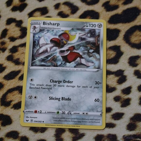 Pokemon Other - Bisharp 134/202 Pokemon Card